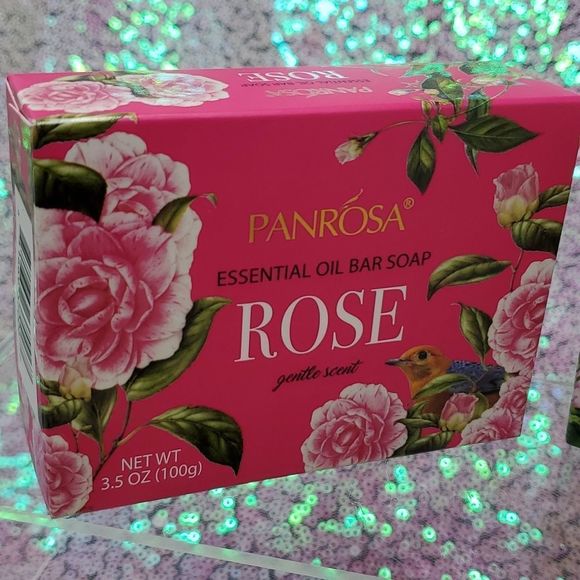 Bar Soap Panrosa Gift Pack 4 Scents Made In USA Essential Oil & Fruit Essence - Picture 3 of 13